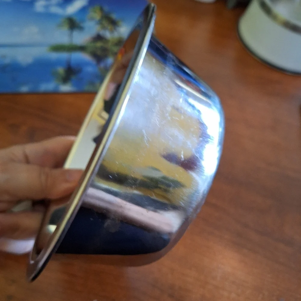 Metal dog/cat water food bowl